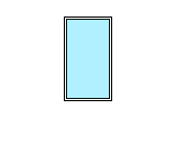 Одностворчатое окно