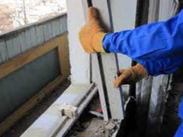 Демонтаж окон